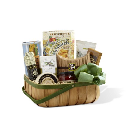 The FTD Heartfelt Sympathies(tm) Gourmet Basket